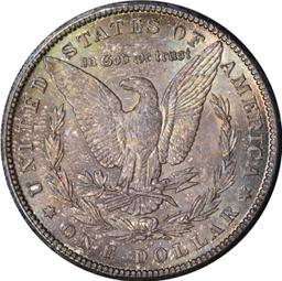 1898-O MORGAN DOLLAR - UNCIRCULATED, TONED