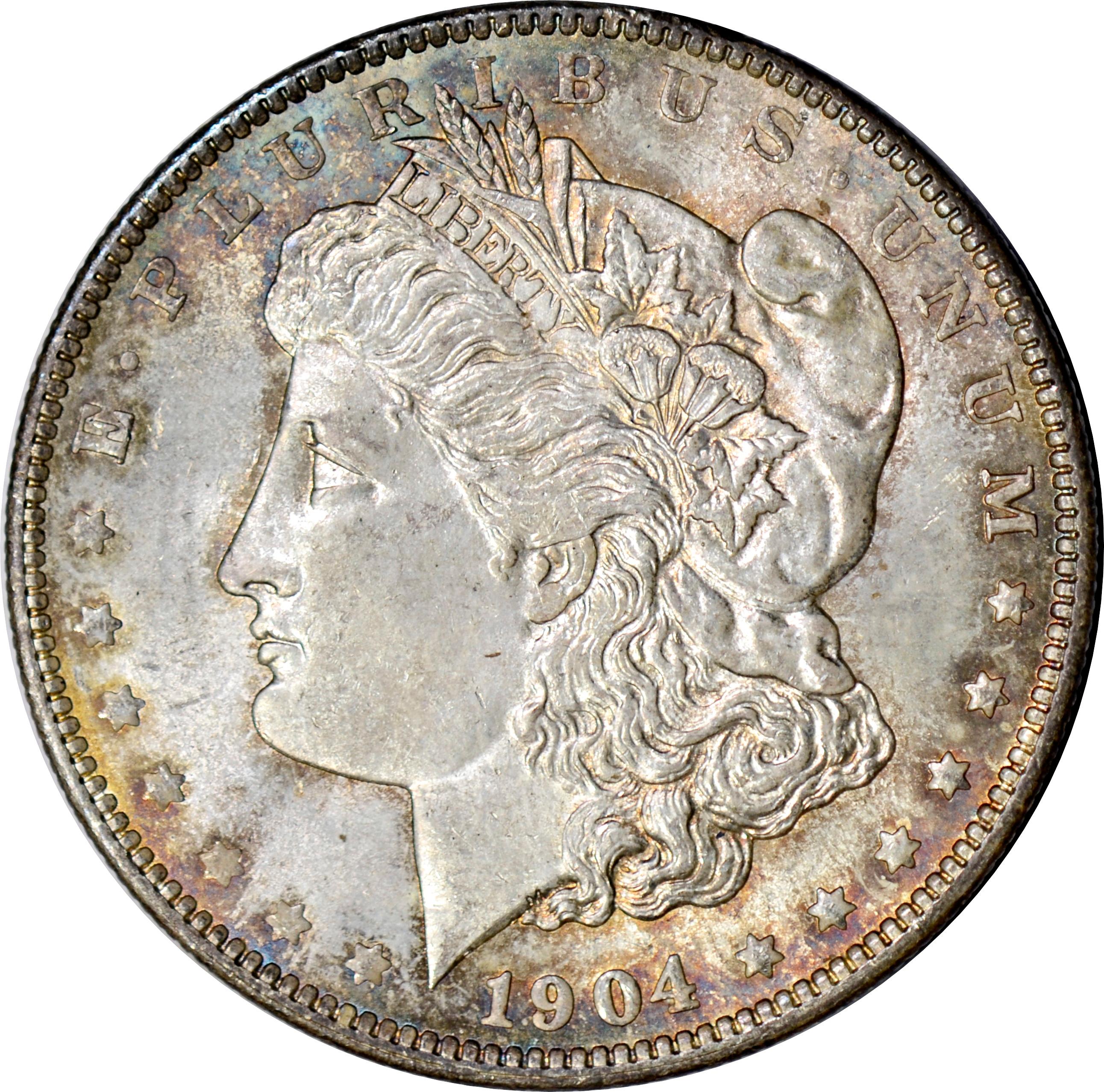 1904-O MORGAN DOLLAR - UNCIRCULATED