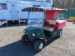 EZ-GO Golf Cart W/ Snack Stand and Canopy