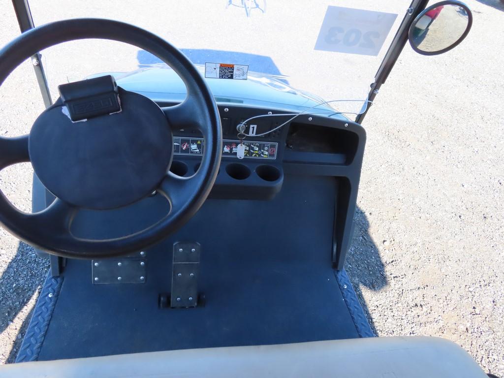 EZ-GO Golf Cart W/ Snack Stand and Canopy