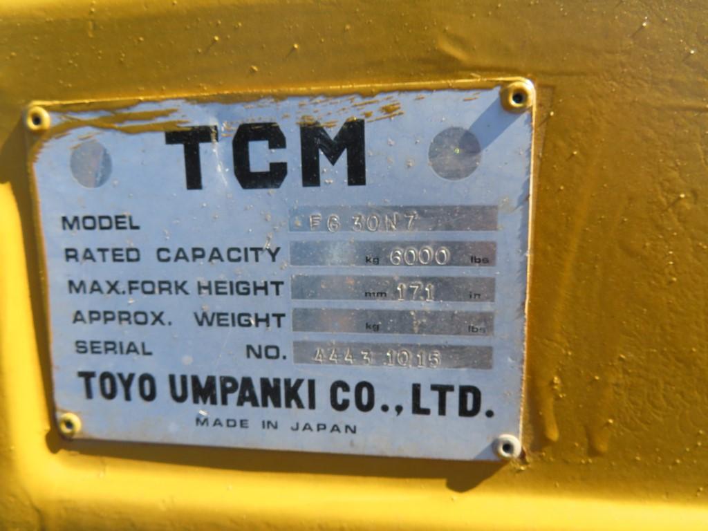 TCM 6,000lb Forklift