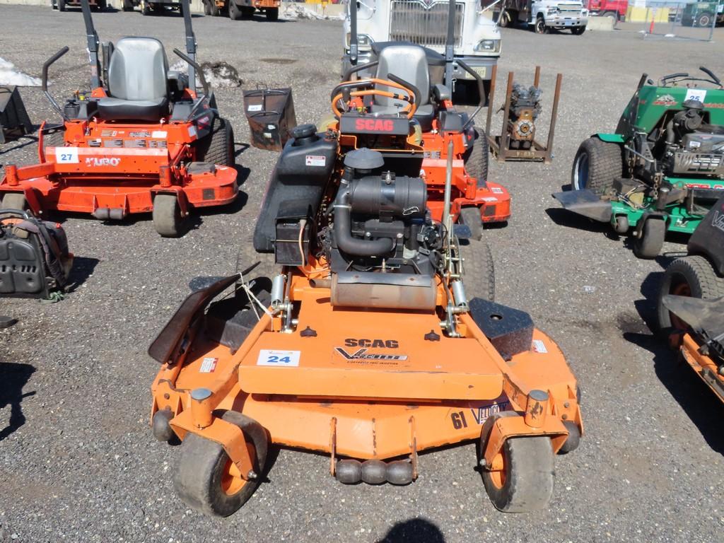 SCAG 61” V Ride Mower