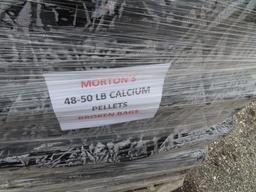 Pallet of Calcium Pellets Approx. 48 50lb Bags