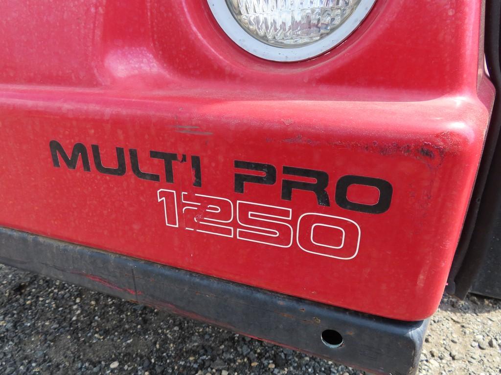 Toro Multi Pro 1250 Sprayer