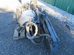 GEHL AP400 Asphalt Zipper Skid Steer Attachment