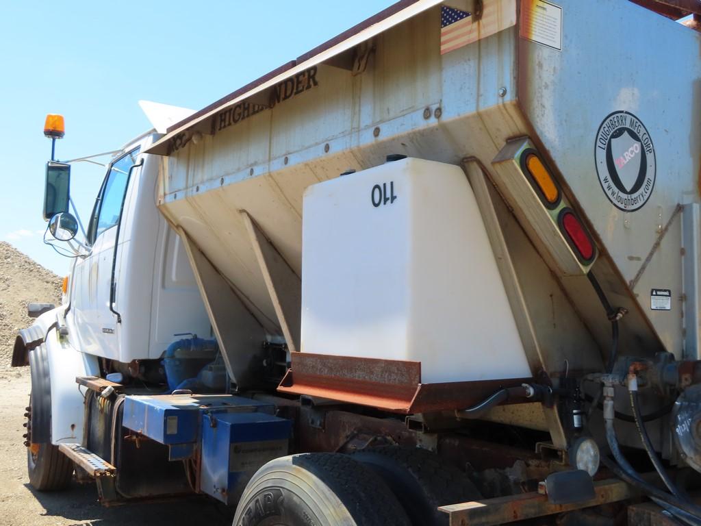 2000 Sterling Single Axle Salt Truck