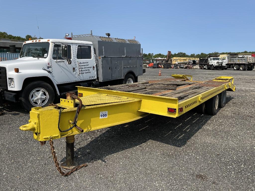 1972 Tandem Equipment Tag Trailer 22’