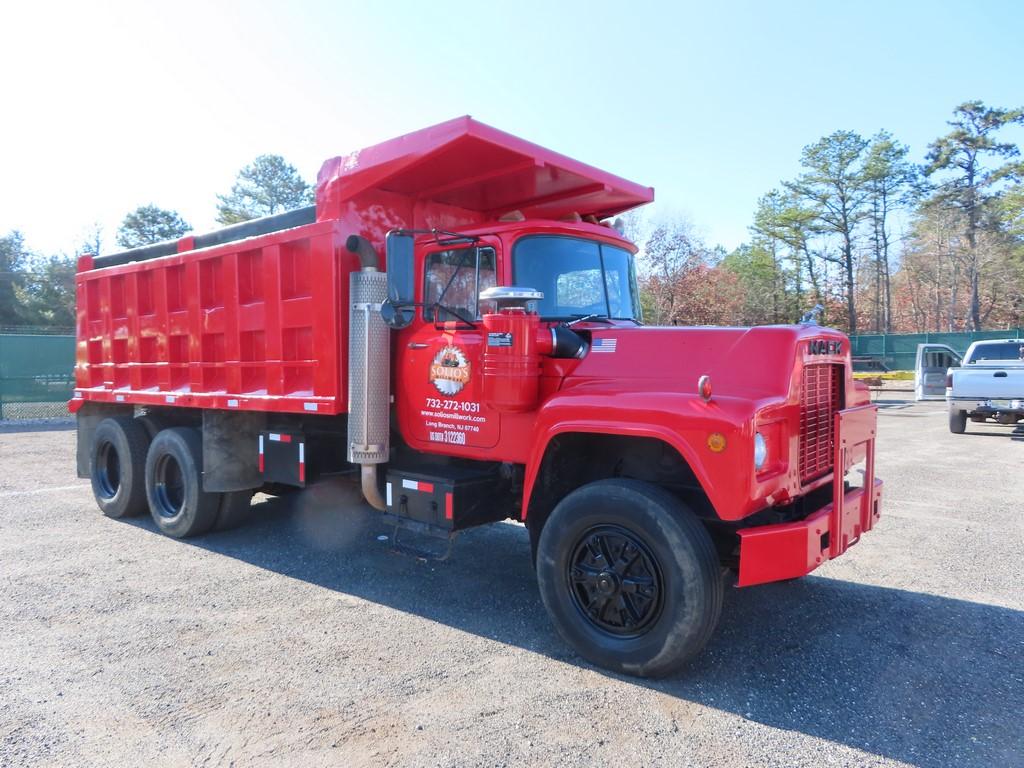 1989 Mack RD Tandem Dump