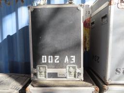 Lot of 4 Rolling Storage Boxes