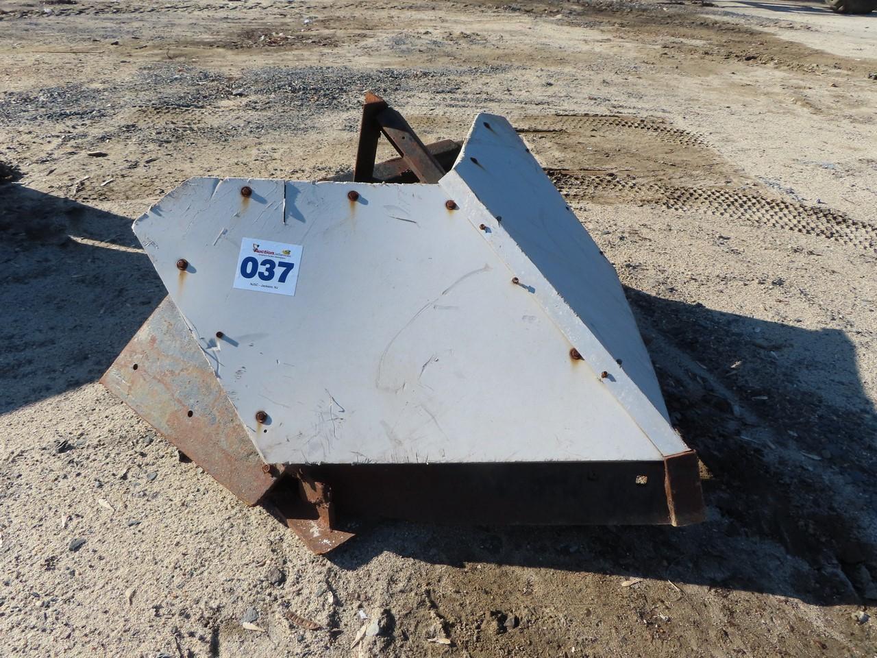 Snow Wedge Pusher Attachment