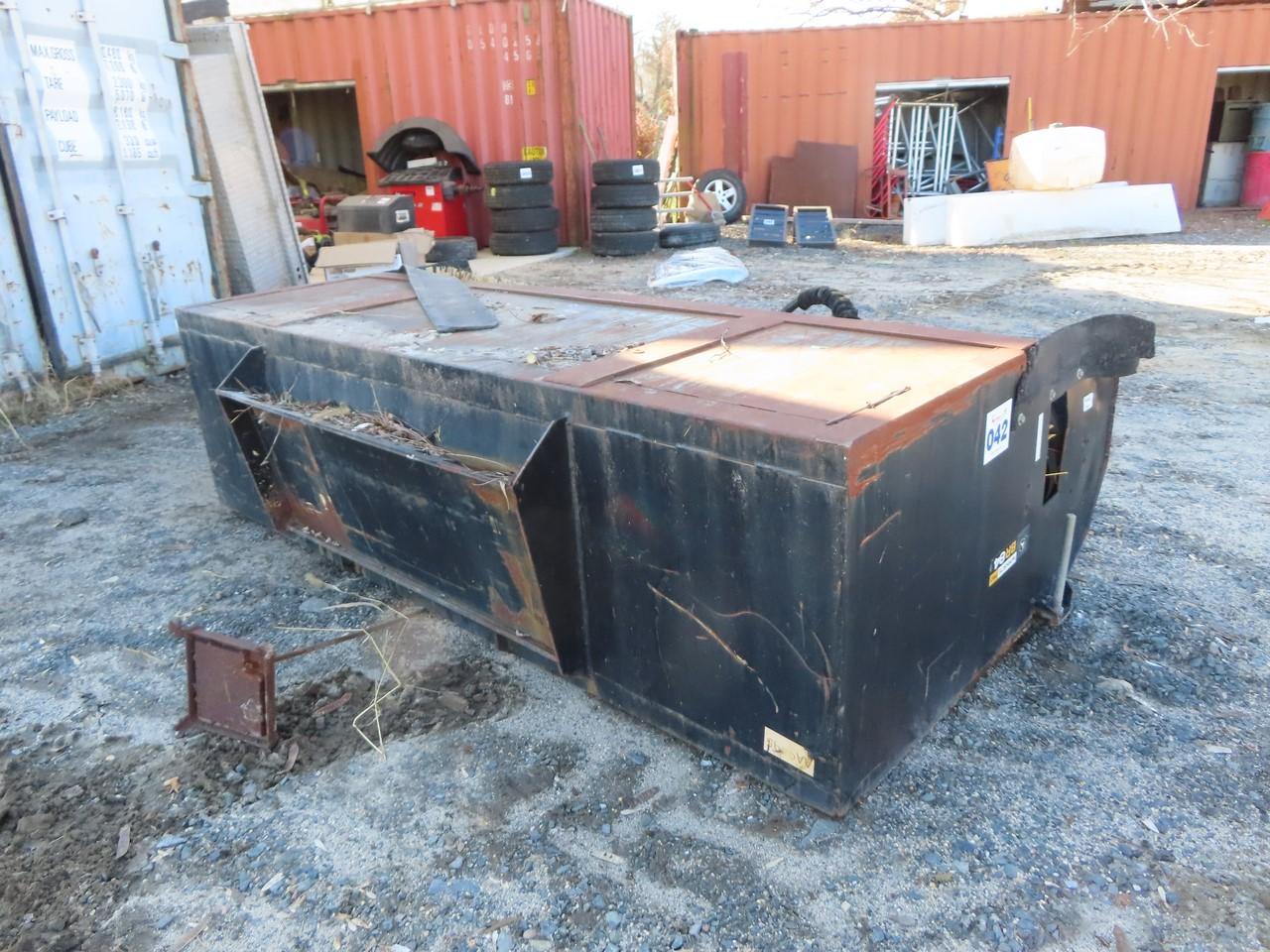 John Deere Worksite Pro BR84 Skid Steer Sweeper Attachment