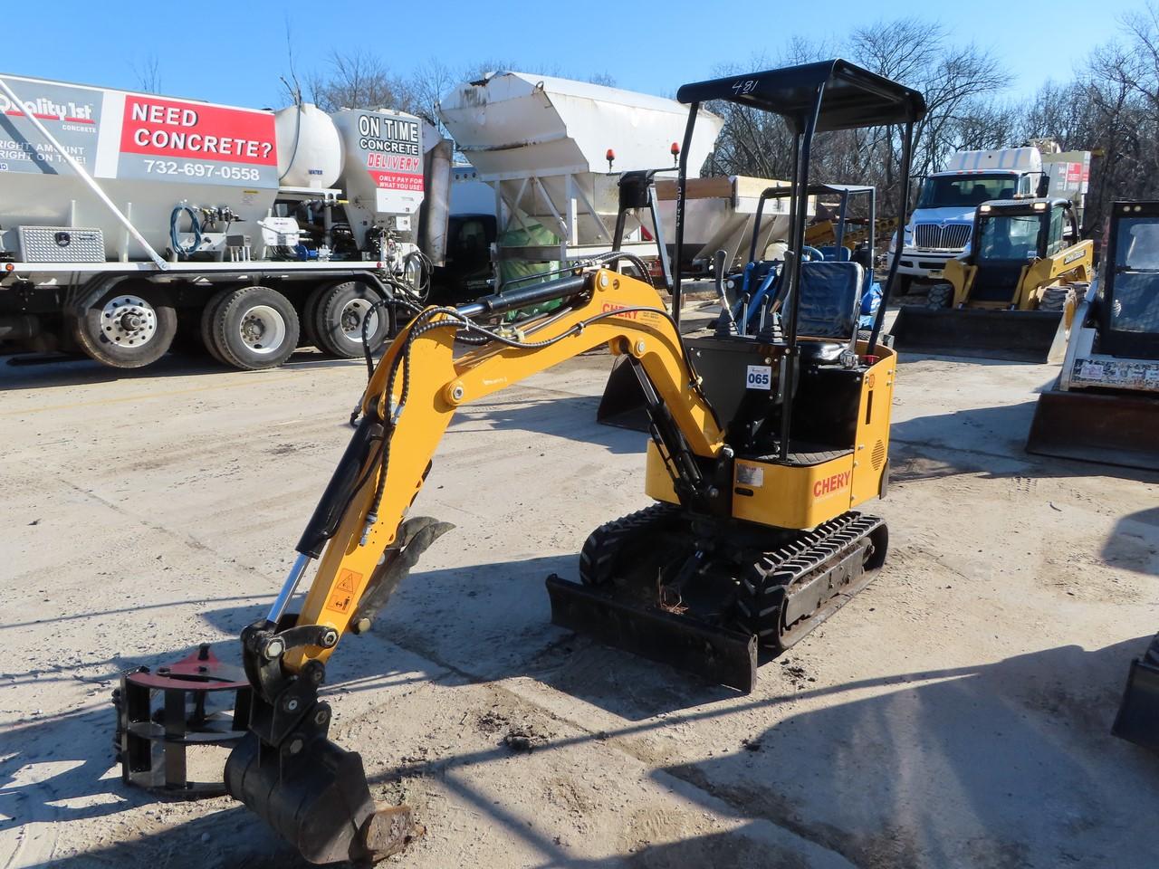 2023 Cherry KV12 mini excavator