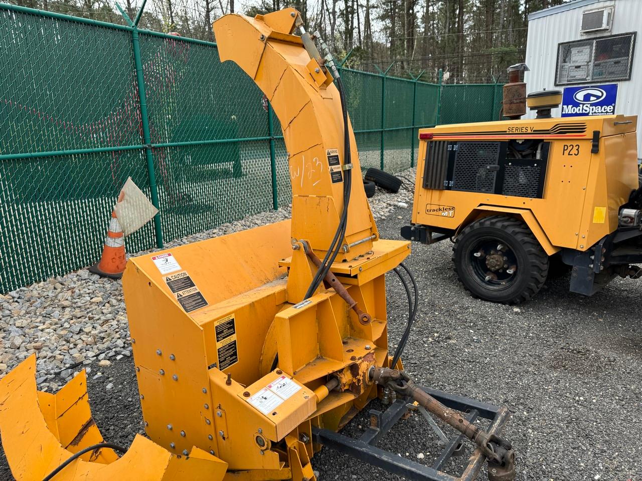 Trackless Vehicles Limited MT5TD w/ Snow Plow, Snow Blower and Sweeper Attatchments