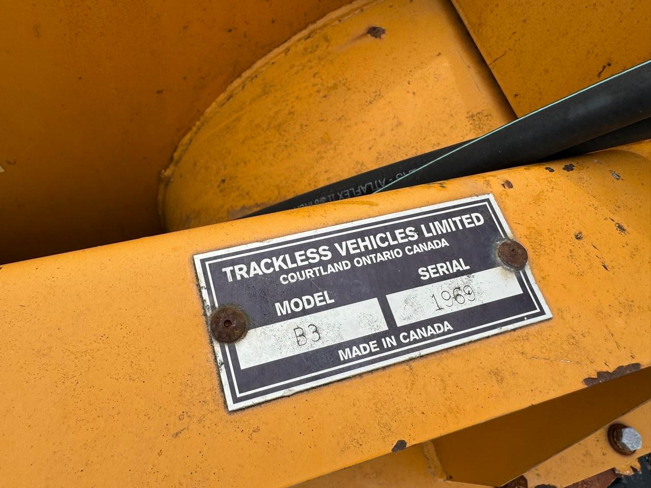 Trackless Vehicles Limited MT5TD w/ Snow Plow, Snow Blower and Sweeper Attatchments