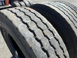 Set of 3 12R24.5 Tires