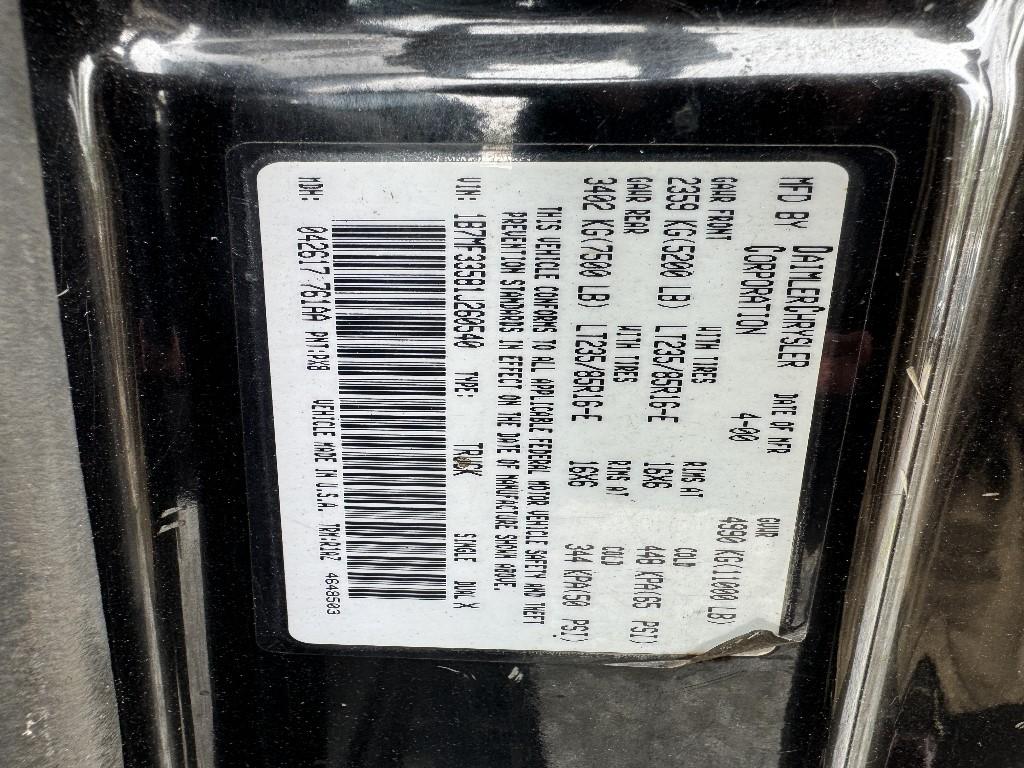2000 Dodge Ram 3500 4x4