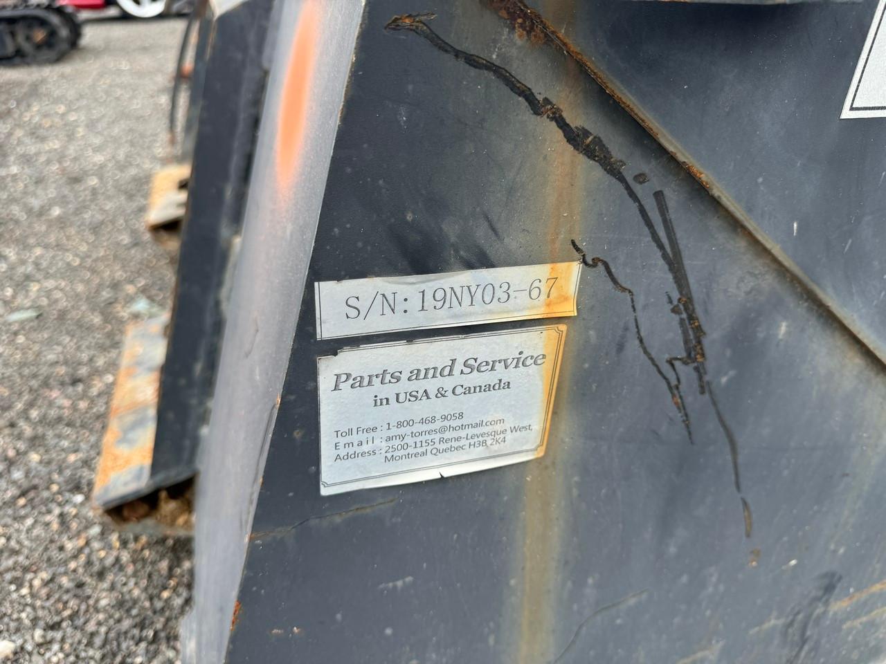Skid Steer Sweeper Attatchment