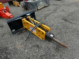 2022 Agrotk 750 Skid Steer Hydraulic Hammer/Breaker Attatchment