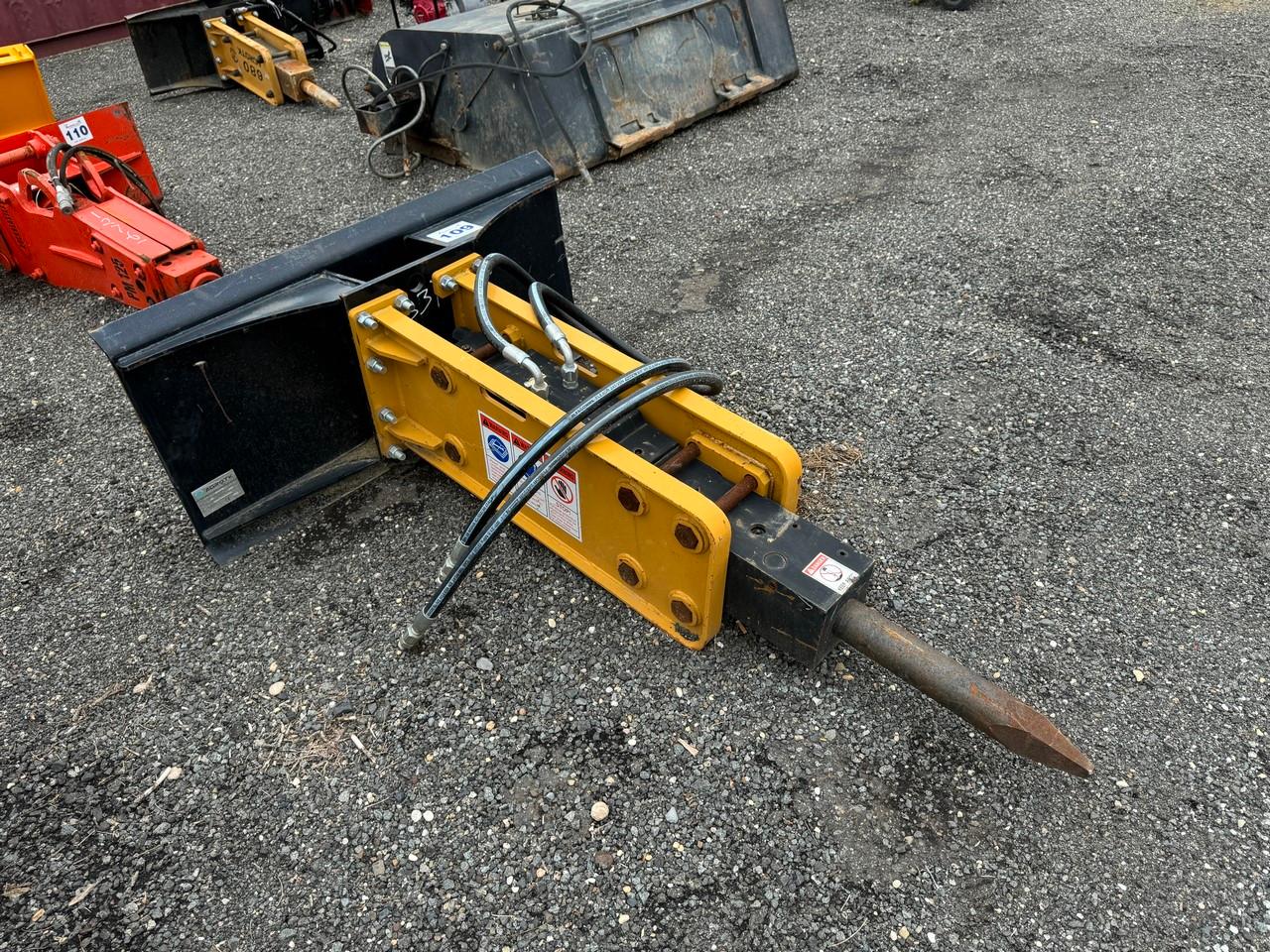 2022 Agrotk 750 Skid Steer Hydraulic Hammer/Breaker Attatchment