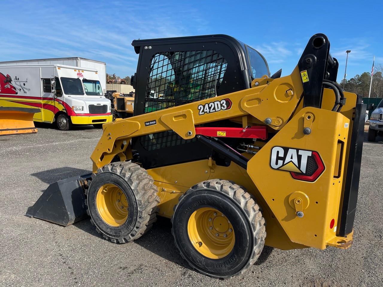 2021 Caterpillar 242D3 EROPS Skid Steer