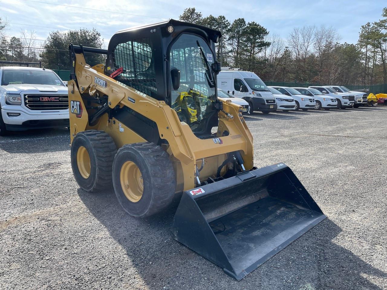 2021 Caterpillar 242D3 EROPS Skid Steer
