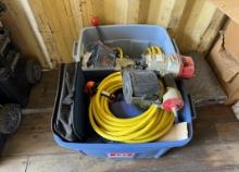 Misc Lot of  Nail Guns & Air Lines