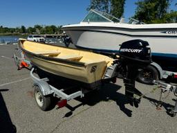 1995 HMD 13' OPEN, FIBER W Trailer