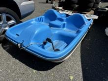 Blue 4 Person Paddle Boat