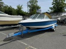 1993 19' Ski Boat Ski Ray, Open, Fiber, Inbrd, Gas