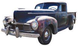 1947 Hudson Big Boy Pickup. Though it appears to be