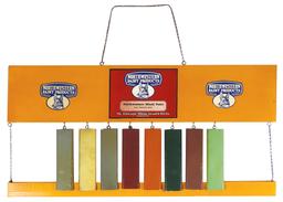 Hardware Store Paint Display Sign, Northwestern Paint Products, from the Ch