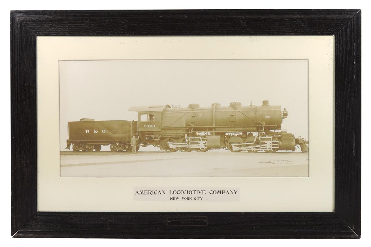 Railroad Print, American Locomotive Company-New York City Locomotive #2400 with B