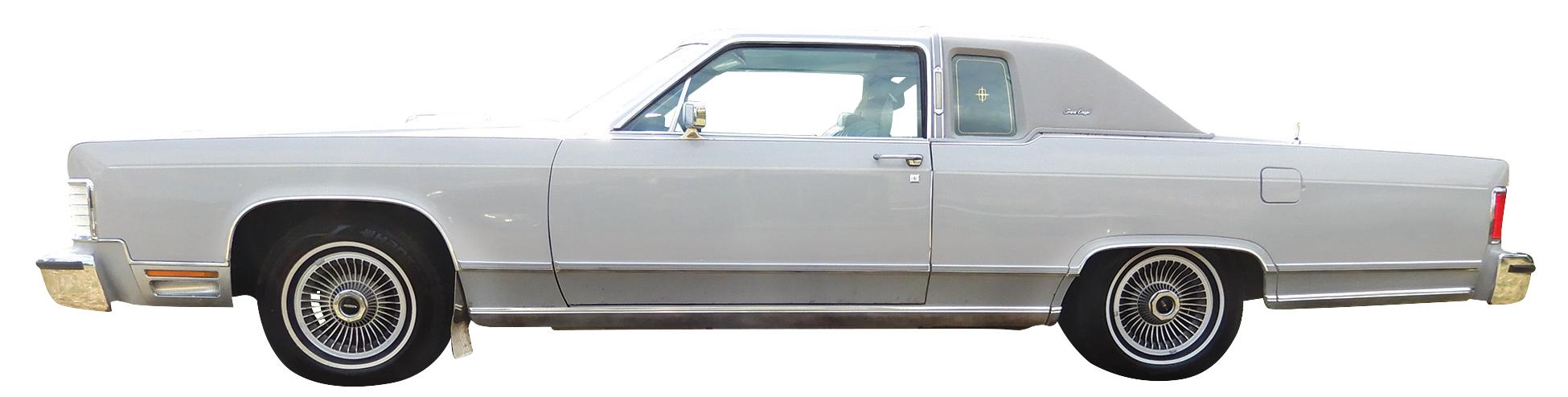 Automobile, 1978 Lincoln Continental Town Coupe.