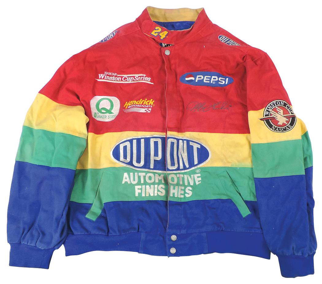 Nascar Winston Cup Jeff Gordon Jacket, cotton twill by Jeff Hamilton Collec