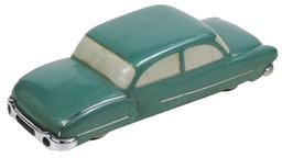 Automobilia, Concept Car Design Model, hand-carved wood block w/turquoise f