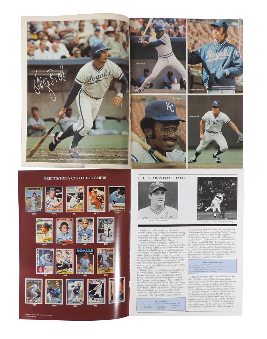 Baseball 1978 A.L. Championship Series KC Royals 44 page booklet & 1992 Geo