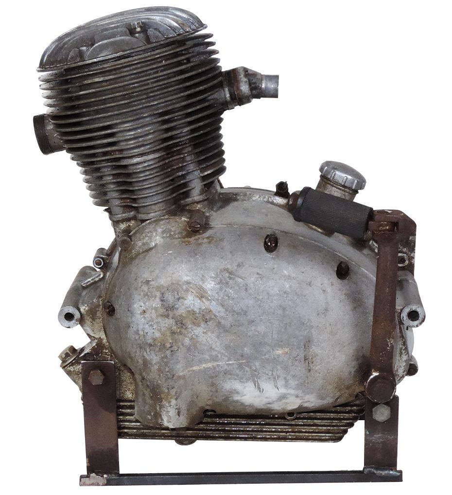 Motorcycle Gilera Block Engine, #106-2887 unbranded & likely for Sears, no