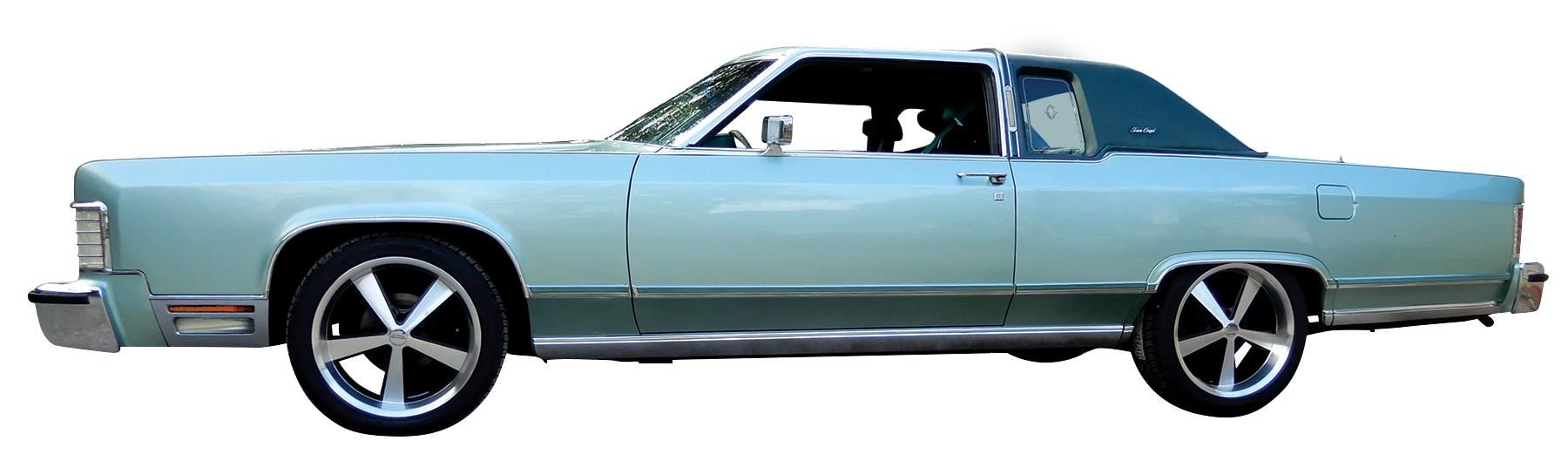 Automobile, 1978 Lincoln Continental Town Coupe.