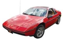 Automobile, 1984 Pontiac Fiero SE.