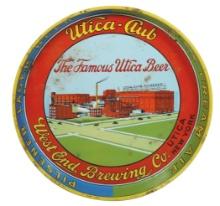 Breweriana Tray, Utica-Club West End Brewing Co.-Utica, NY, "XXX Cream Ale"
