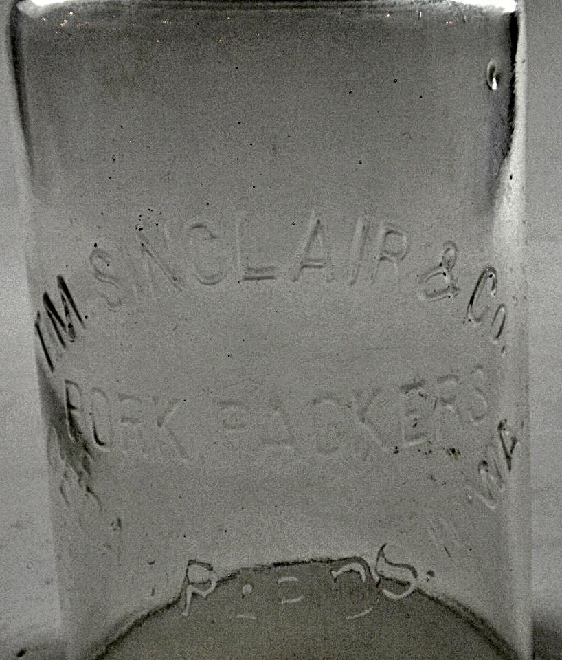 A Sinclair Pork Packers Jar