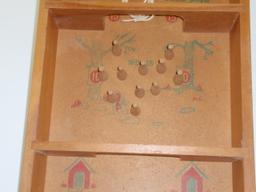 A Carrom "Fox Hunt" Skittles Game