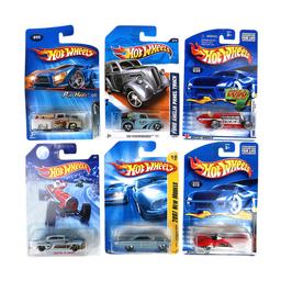 Hot Wheels (21), Evil Twin, Ooz Coupe, Flying Aces II '32 Ford, Fat Fendered '40, Custom '53 Cadi...