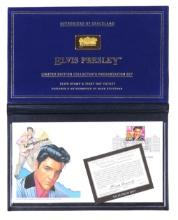 Elvis Presley Limited Edition Collector's Presentation Set, Elvis Stamp & First Day Cachet, Desig...