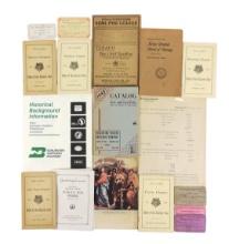 Burlington, Iowa Historical Collectibles (17), Includes Purity Chapter Order of the Easter Star/B...