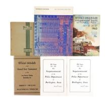 Burlington, Iowa Historical Collectibles (6), Your Part In A Democracy, Burlington League of Wome...