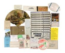 Burlington, Iowa Advertising Collectibles (35), Burlington "The City Beautiful" Presented by Bern...