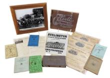 Burlington, Iowa Historical Collectibles (16), Burlington Community School District Directory, 19...