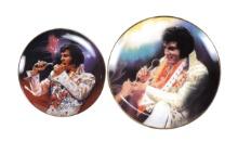 Elvis Presley Decorative Plates (2), Remembering Elvis Plate No. 3835A in the Limited Edition of ...