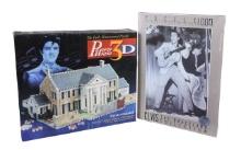 Elvis Presley Puzzles (2), Elvis The Graceland Collection, Puzzle 1000 pieces + Fix Puzzleâ„¢ Glue,